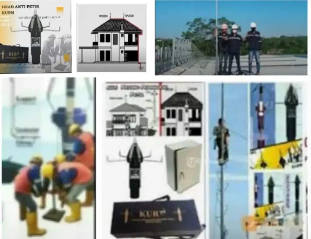 Agen ahli jasa pasang penangkal petir dan grounding mesin