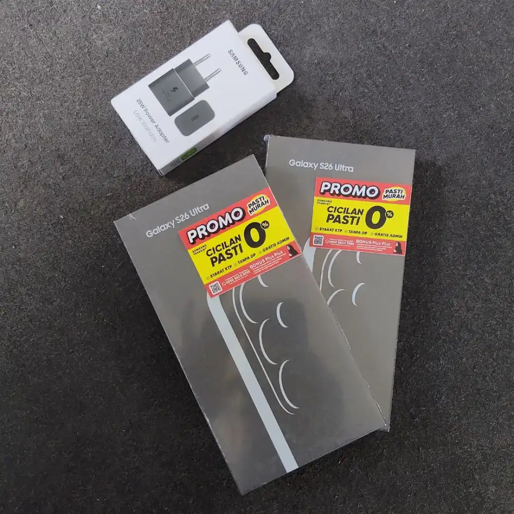 SAMSUNG S26 ULTRA 12/512GB BISA KREDIT DP 0, DAN COD FREE ONGKIR