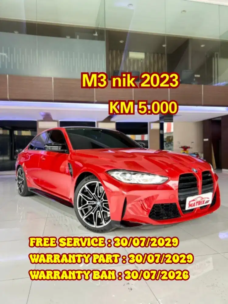 BMW M3 2024 nik 2023