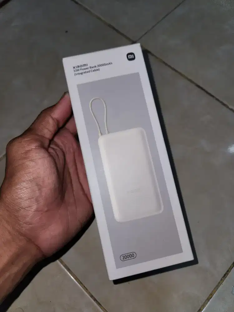 Powerbank Xiaomi 20000 Mah 33 Watt Fast Charge