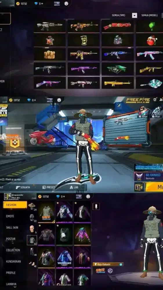 Jual akun Ff murah dan aman