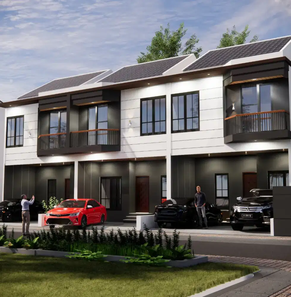 Rumah mewah 2 lantai harga murah 5 menit dr RS Islam