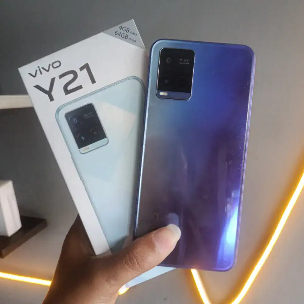 Vivo Y21 4/64, Minus Pemakaian Saja