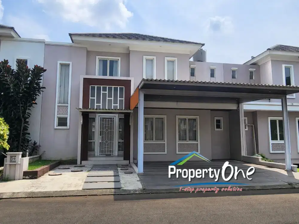 Jual Rumah Luas 2 Lantai Siap Huni Di Suvarna Sutera Cikupa Tangerang Dekat Akses Tol Jakarta-Merak