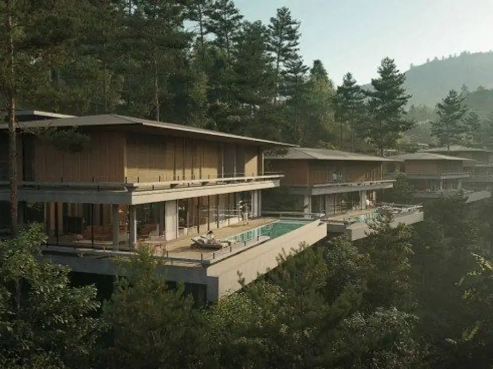 Dijual Dago Super Luxury Villa 1.238m², Infinity Pool, Mountain View.