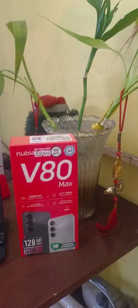 New : V80 8+8/128 4G 6000 mah Promo