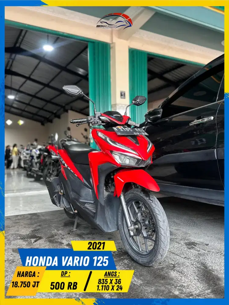 HONDA VARIO 125 2021 MANTAP POLL BOLOH HIKMAH MOTOR KEPUH MALANG