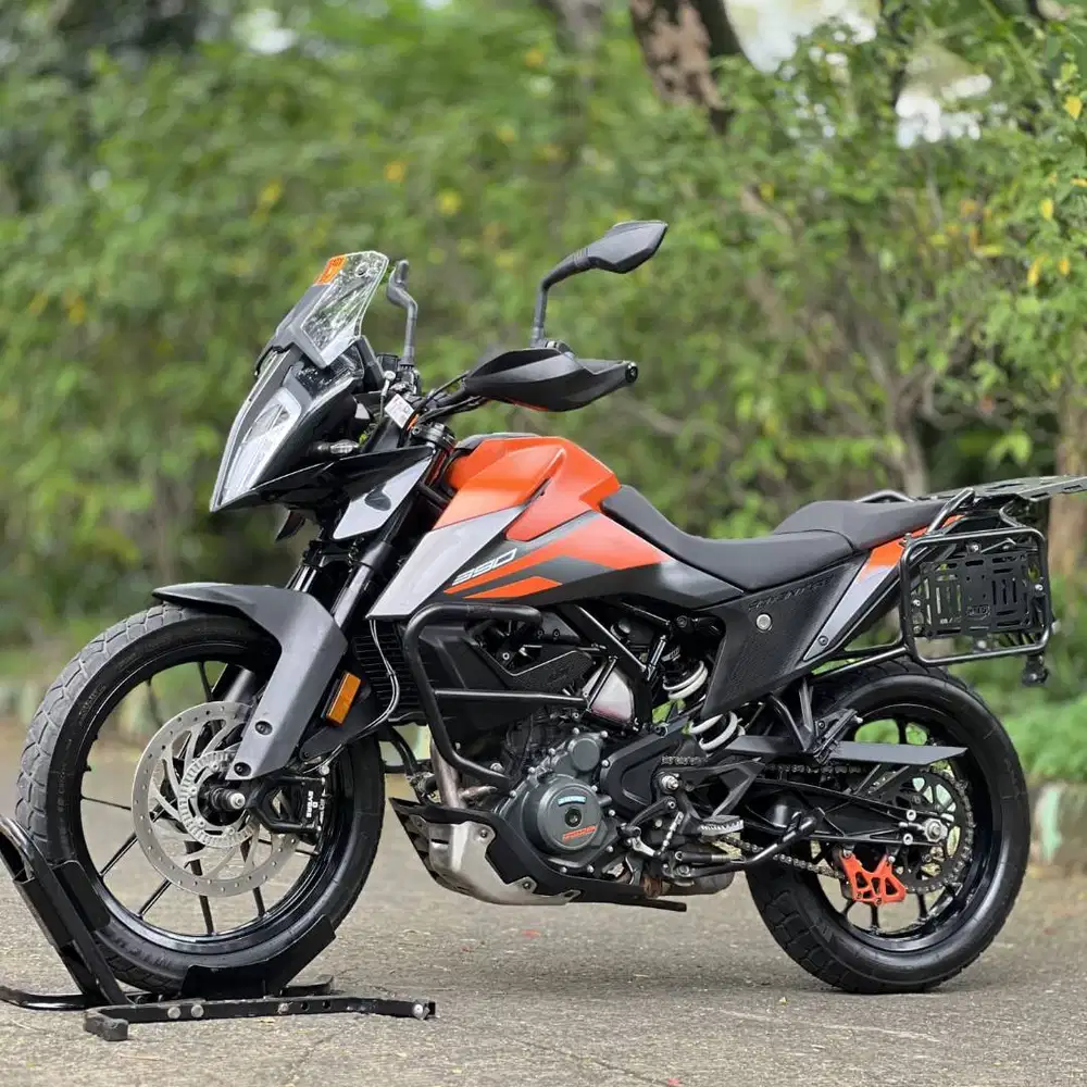 KTM 390 ADVENTURE ABS 2022 ORANGE LOW KM PAJAK PANJANG FULL MULUS