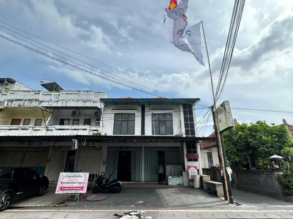 2 Unit Ruko Lokasi Strategis di Pinggir Jalan Utama Sesetan Dps