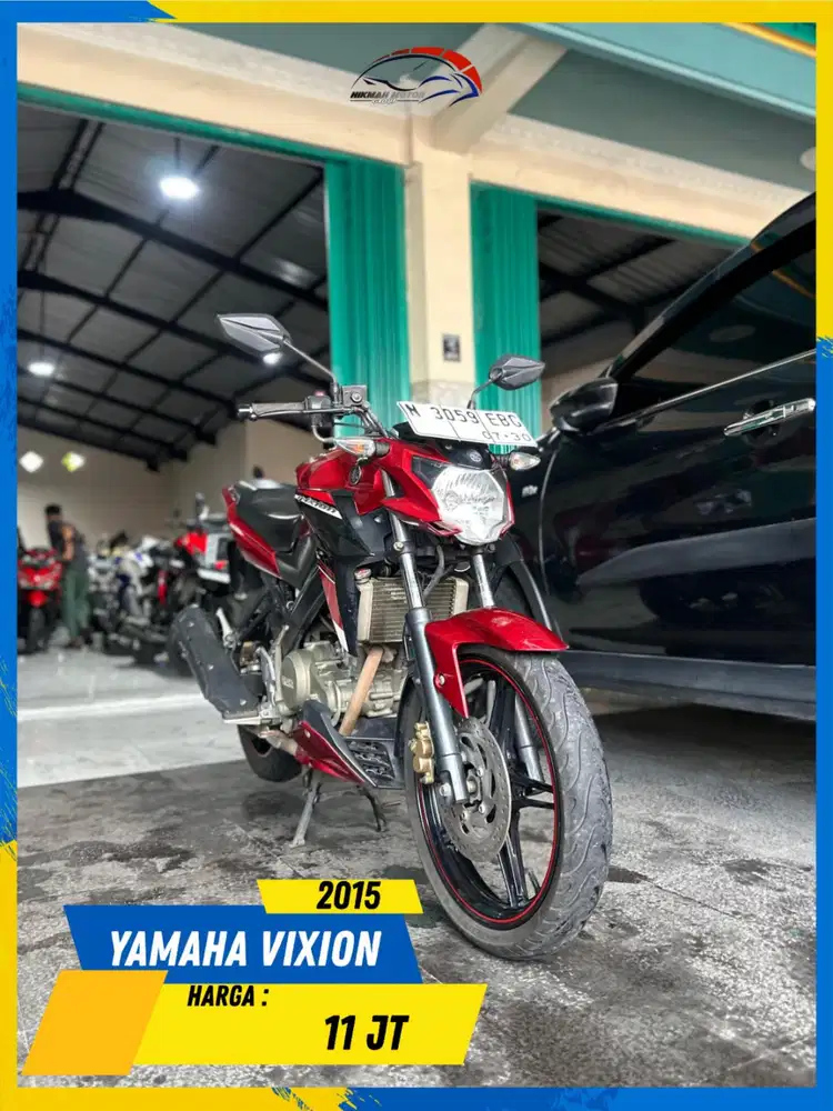 YAMAHA VIXION 2015 GASSKEUN MASZEEHH HIKMAH MOTOR KEPUH MALANG