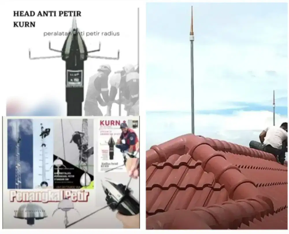 Agen ahli jasa pasang penangkal petir dan grounding mesin