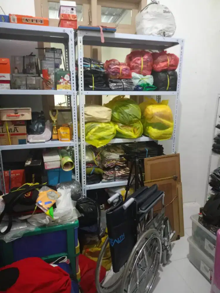 Rak besi rak gudang susun5