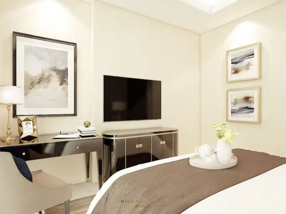 Apartment Cw Voila Strategis Full Furnished By Interior Design