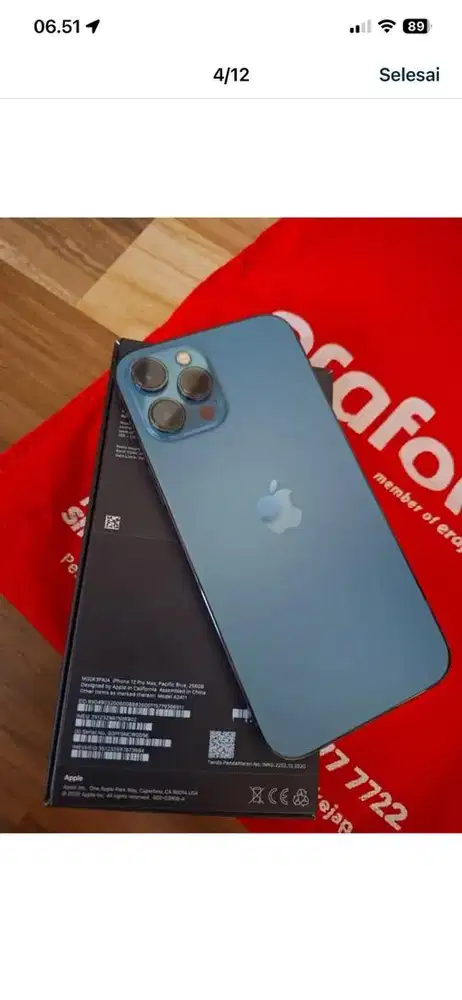 Ip 12 pro max 256gb ex ibox PA/A