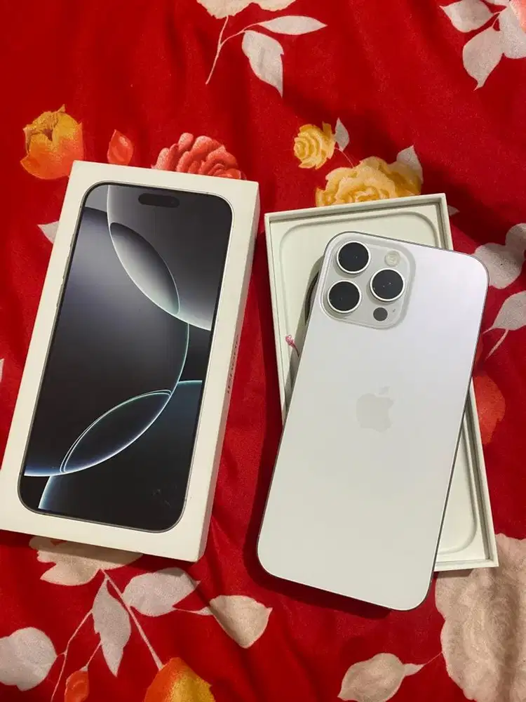 iphone 16 pro max 256 ibox bh 91% mulus tidak ada minus