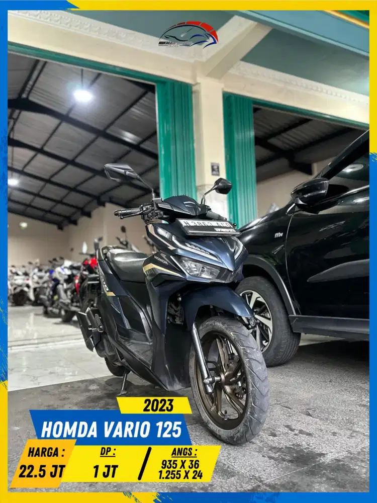 HONDA VARIO 125 2023 PAJAK BARU BOSSKU HIKMAH MOTOR KEPUH MALANG