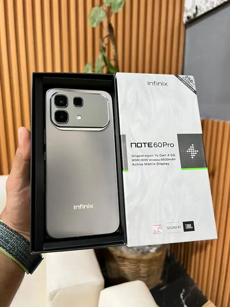Infinix note 60 pro 5g 12+12/256gb fullset
