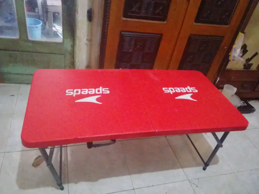 Meja lipat koper portabel speeds