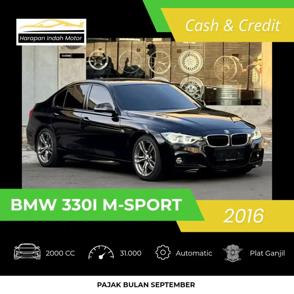 BMW 330i M-Sport 2016 Low KM 31RB Antik