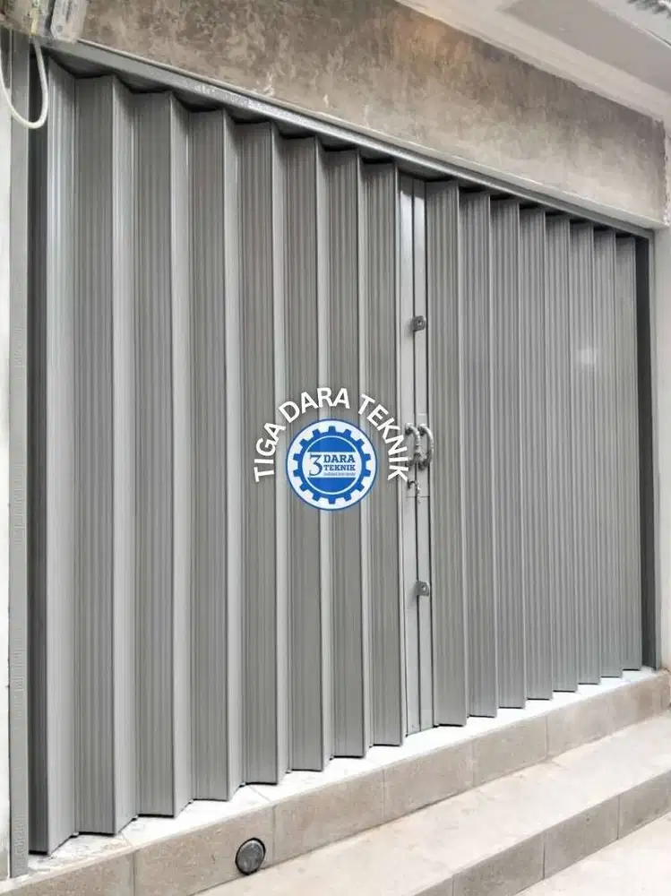 Menerima Pasang Folding Gate, Pintu Geser Besi, Pintu Ruko Terpercaya