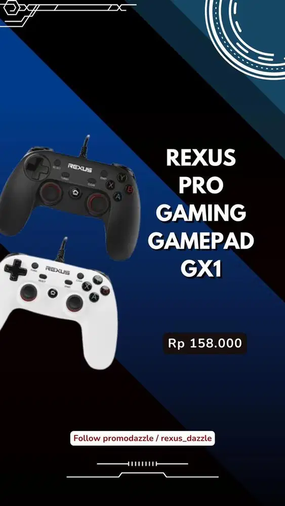 Gamepad rexus Gladius GX1