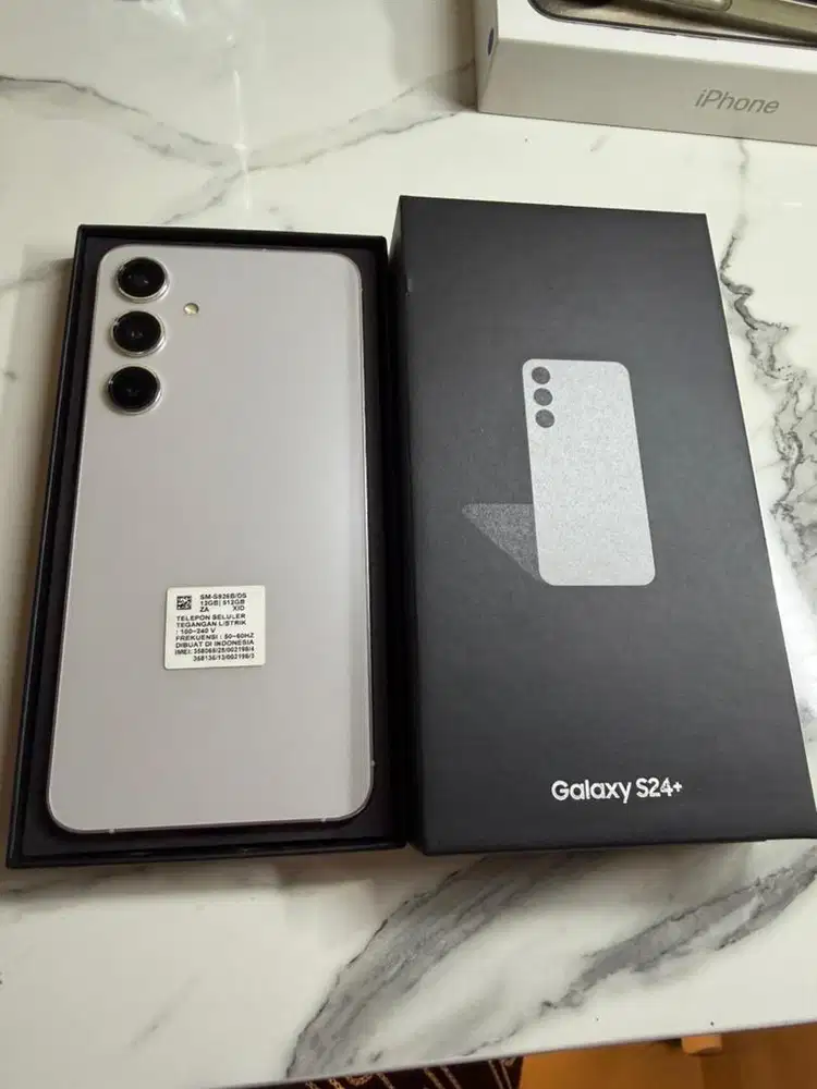 Samsung S24+ plus 512gb Marble Grey like a new