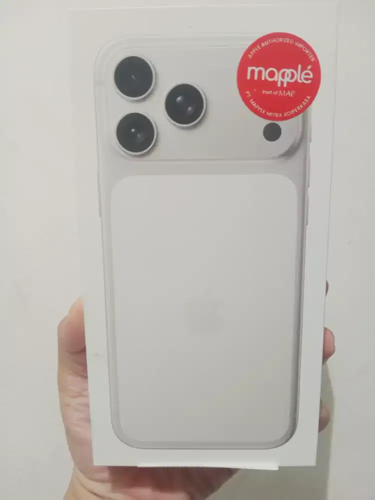 Iphone 17 promax 256gb silver garansi resmi mapple
