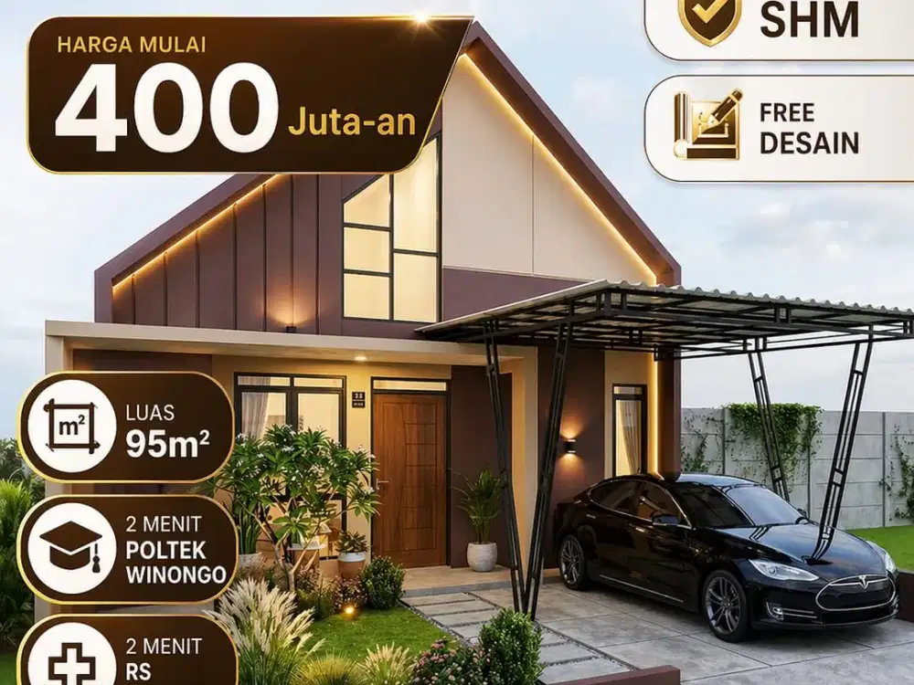 DIJUAL RUMAH SIAP BANGUN LOKASI DI WINONGO MADIUN KOTA