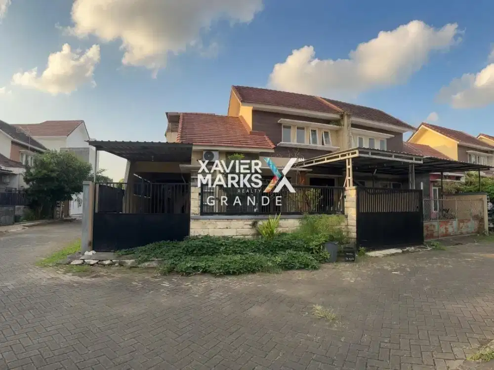 dijual murah rumah 2 lantai kondisi bagus di dekat soekarno hatta, malang.