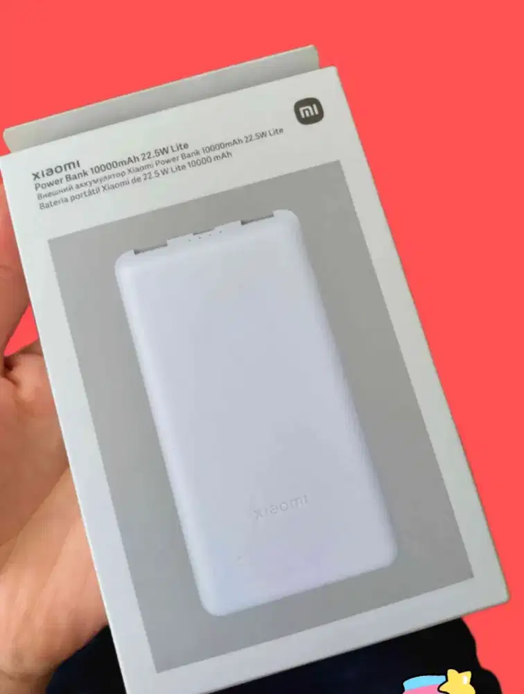 Powerbank Xiaomi kapasitas 10.000 mAh ASLI Original. Joss ! Stylish