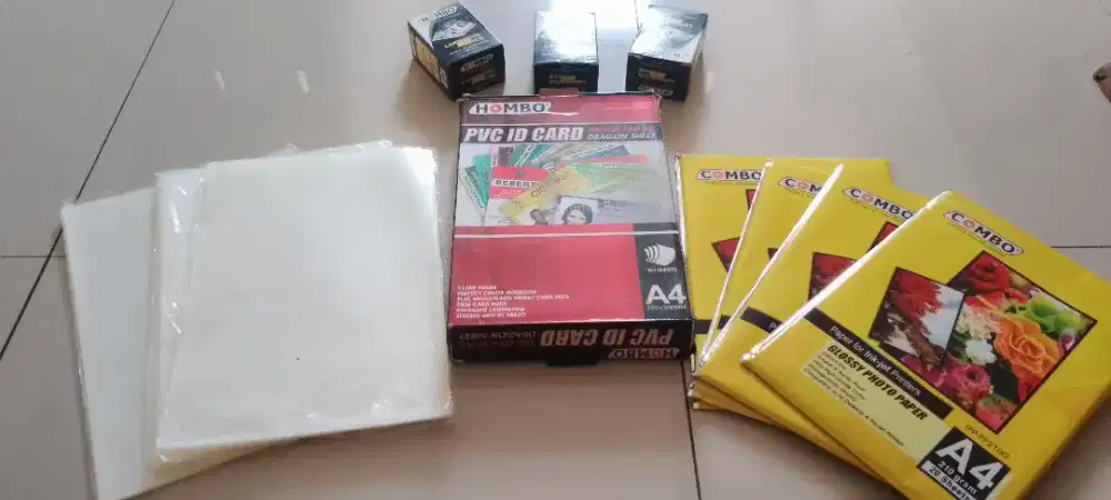 Kertas pvc id card