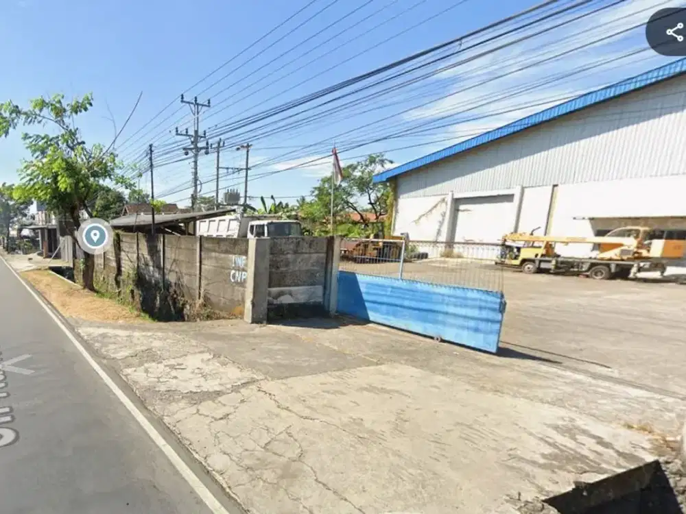 Dijual Gudang Super Luas di Jl raya Solo Boyolali