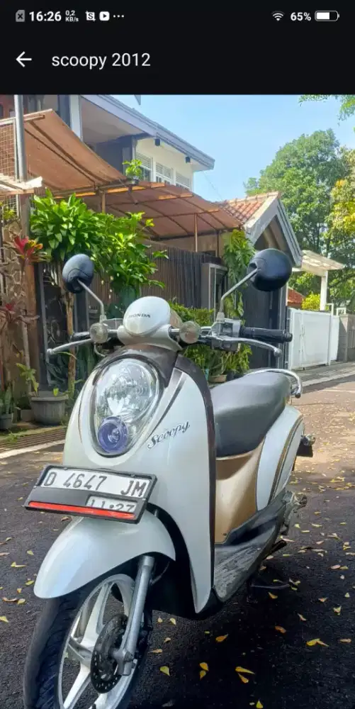 honda scoopy taun 2012