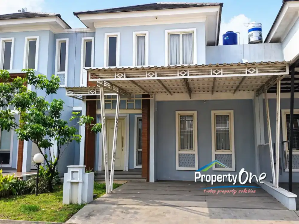 Jual Rumah Full Furnish 2 Lantai Siap Huni Di Suvarna Sutera Cikupa Tangerang Dekat Akses Tol Jakarta-Merak