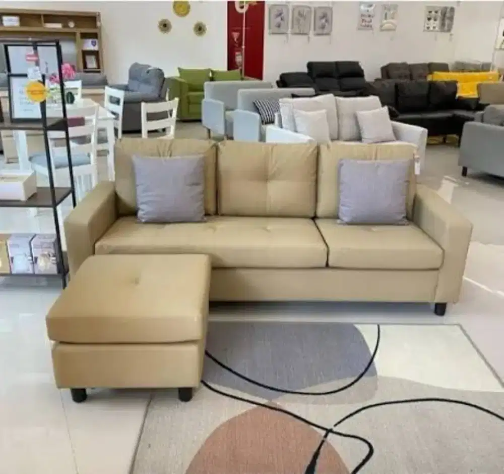 Obral murah sofa L minimalis