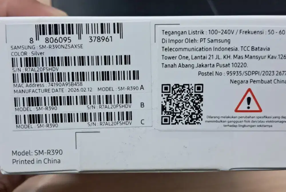 Jam Tangan Samsung Fit 3