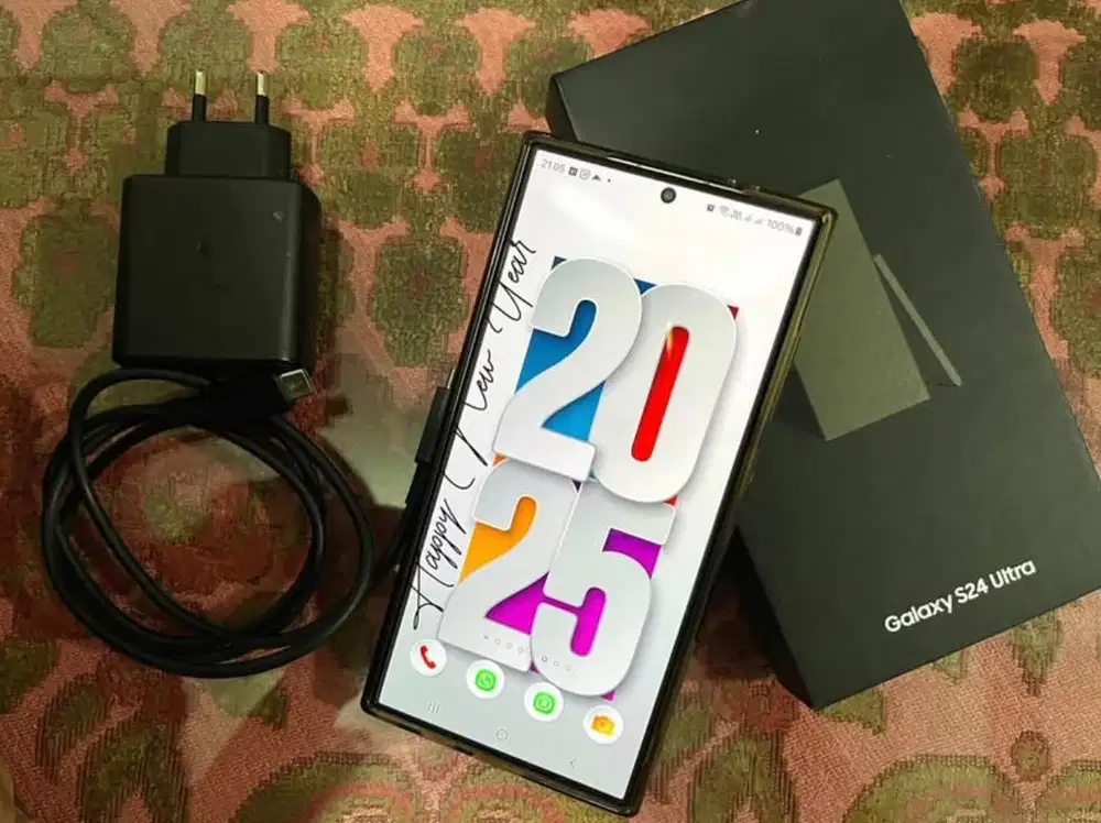 SAMSUNG S24 Ultra 1 TB RESMI SEIN LENGKAP MULUS