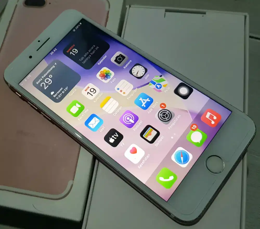 iPhone 7 Plus 128 inter lama lengkap