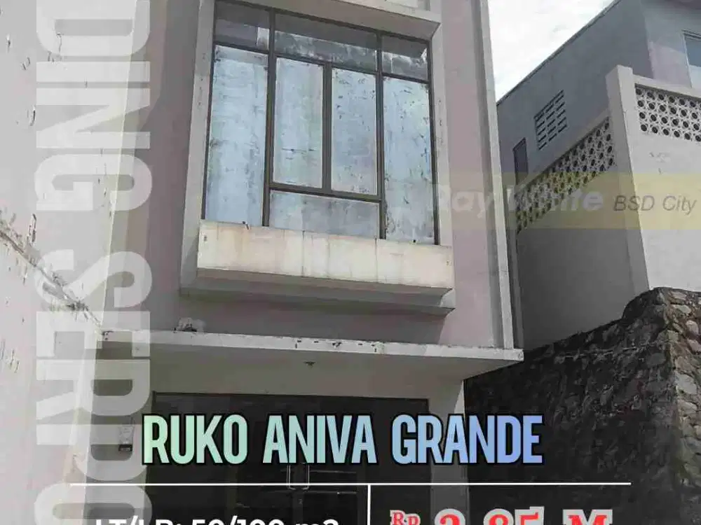 Fuko 2 Lantai Aniva Grande Gading Serpong