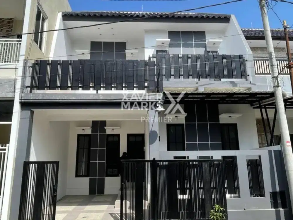 Dijual Rumah Minimalis 2Lt Free Kitchen Set Siap Huni Lingkungan Dg One Gate System Lokasi Tengah Kota Dekat Fasum dan Stasiun di Pandanwangi