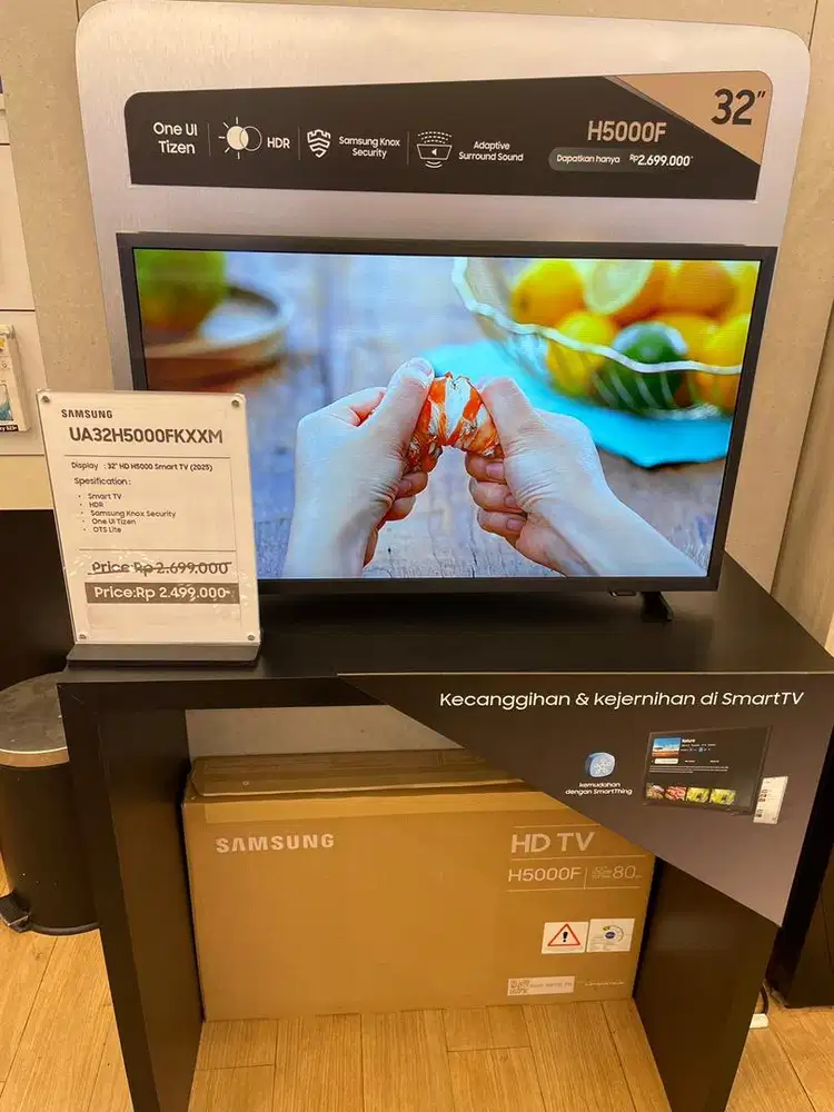 CICILAN SMART TV SAMSUNG 32 INCH PROMO BUNGA 0%