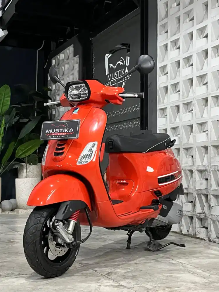 KM 11rb‼️Vespa S 125 2022 Orange. DANNY Mustika Motoshop Sulfat