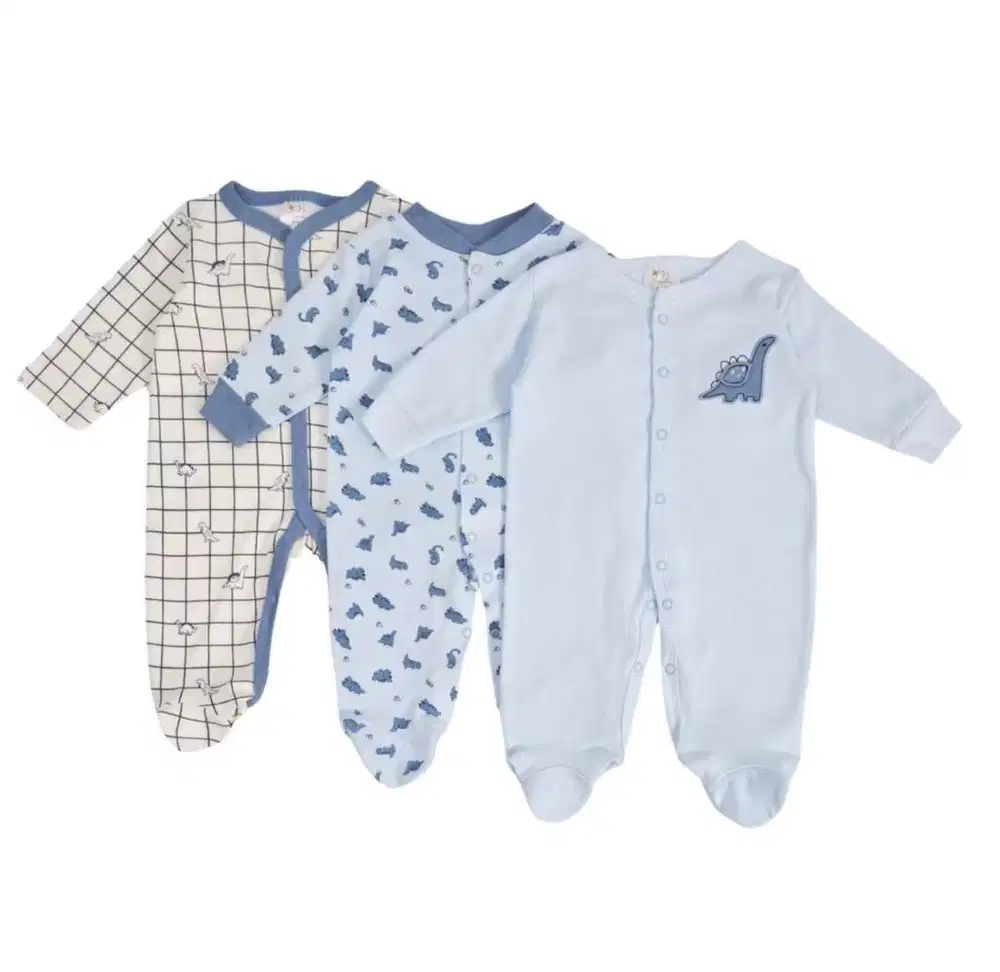 Sleepsuit bayi 3 pcs