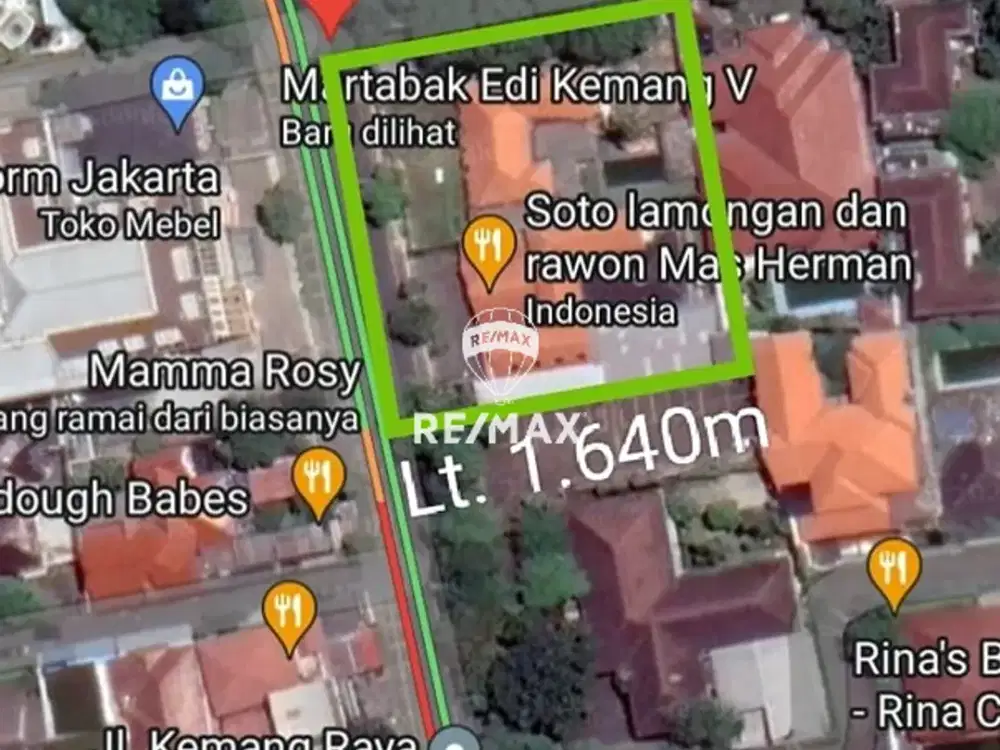 DIJUAL TANAH DI DAERAH KEMANG RAYA JAKARTA SELATAN