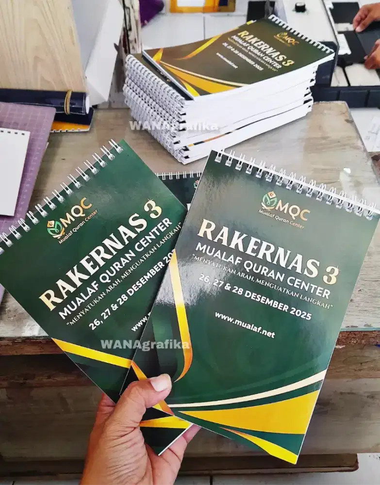 Custom blocknote desain FREE Murah