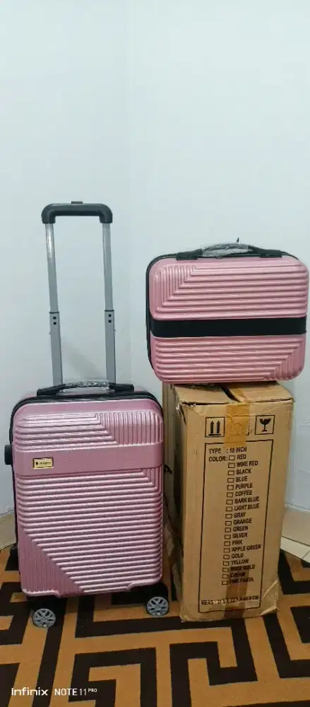 Travel bag masih baru harga second