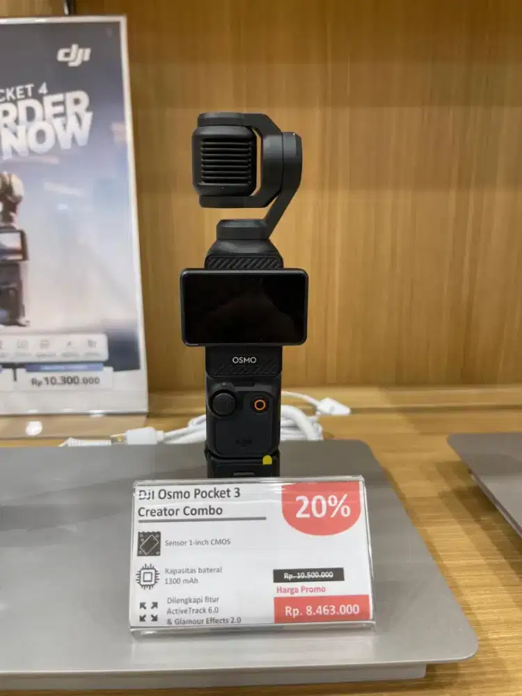 READY DJI OSMO POCKET 3 CREATOR COMBO! BISA CICILAN YA