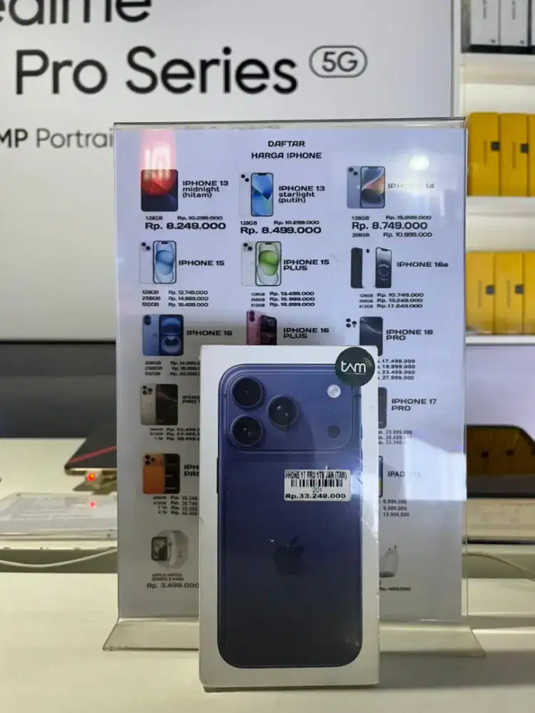 iPhone 17 pro 1TB ATLANTIS DAHSYAT