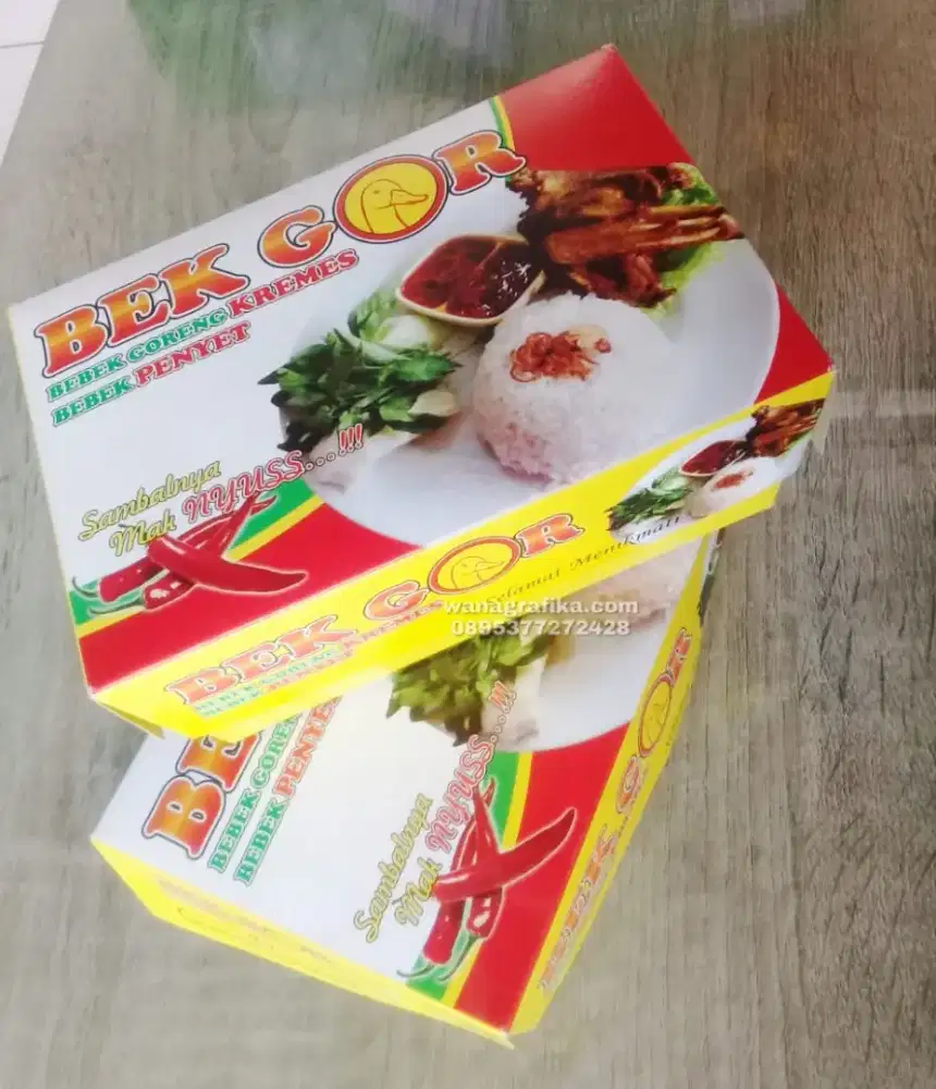 BOX dus makanan desain FREE DISKON 30%