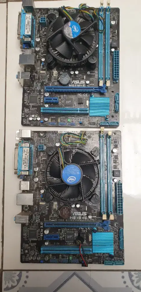 MB ASUS H61M-C + core i5-3330